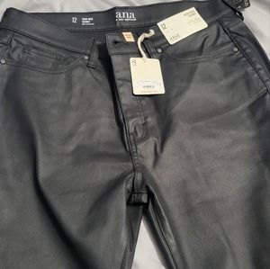 Size 12 faux leather